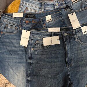 Judy Blue Denim Jean Shorts NWT Size Large 3 Pairs High Waist Tummy Control